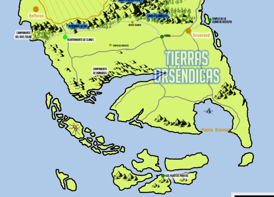 Lashvaar Sur - Tierras Orséndicas